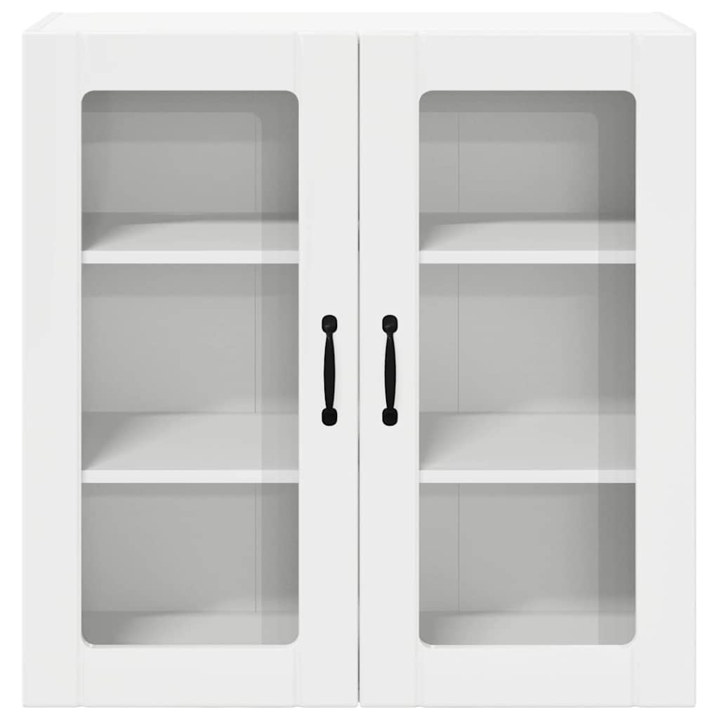 Kitchen Wall Cabinet High Gloss White 80 x 31 x 80 cm