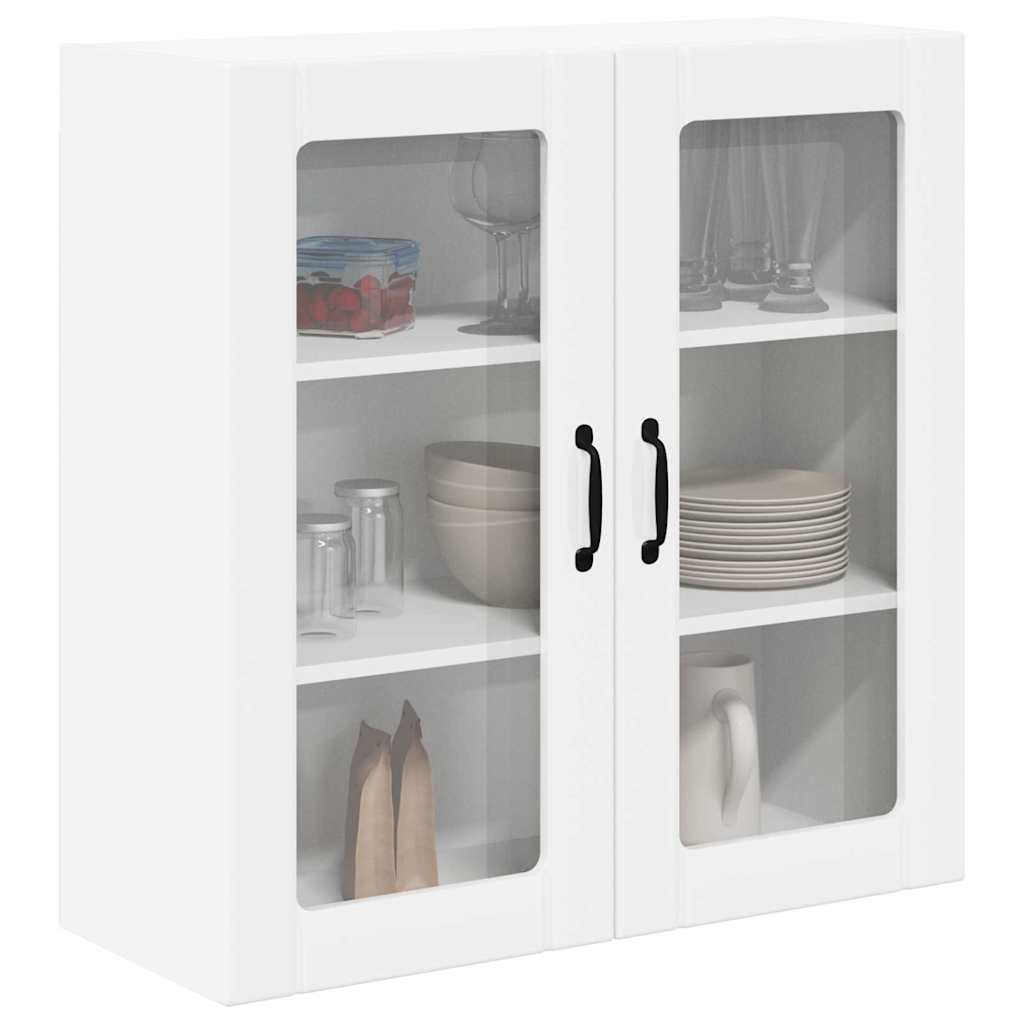 Kitchen Wall Cabinet High Gloss White 80 x 31 x 80 cm