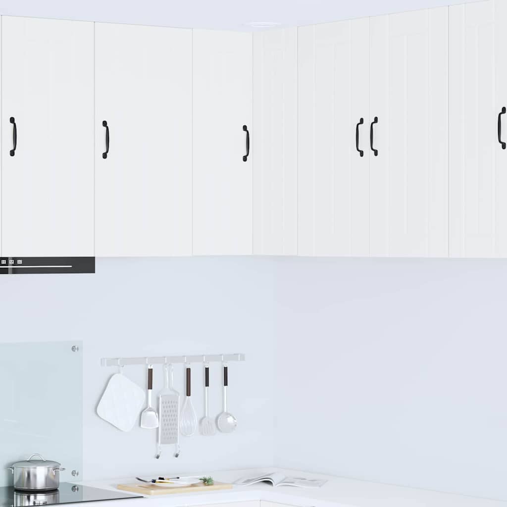 Kitchen Wall Cabinet White 57 x 57 x 80 cm Engineered Wood
