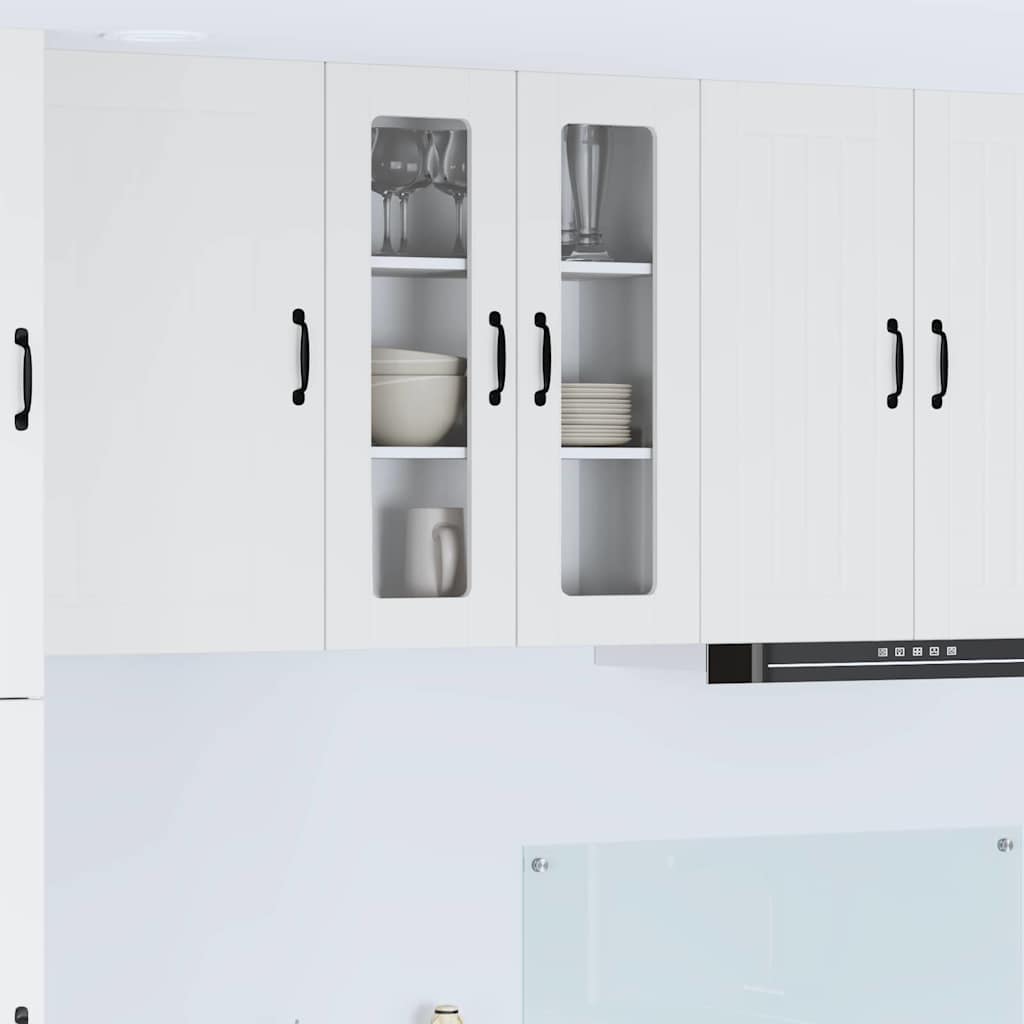 Kitchen Wall Cabinet White 60 x 31 x 80 cm Engineered Wood