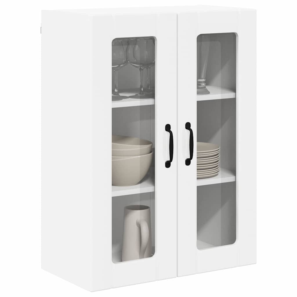 Kitchen Wall Cabinet High Gloss White 60 x 31 x 80 cm