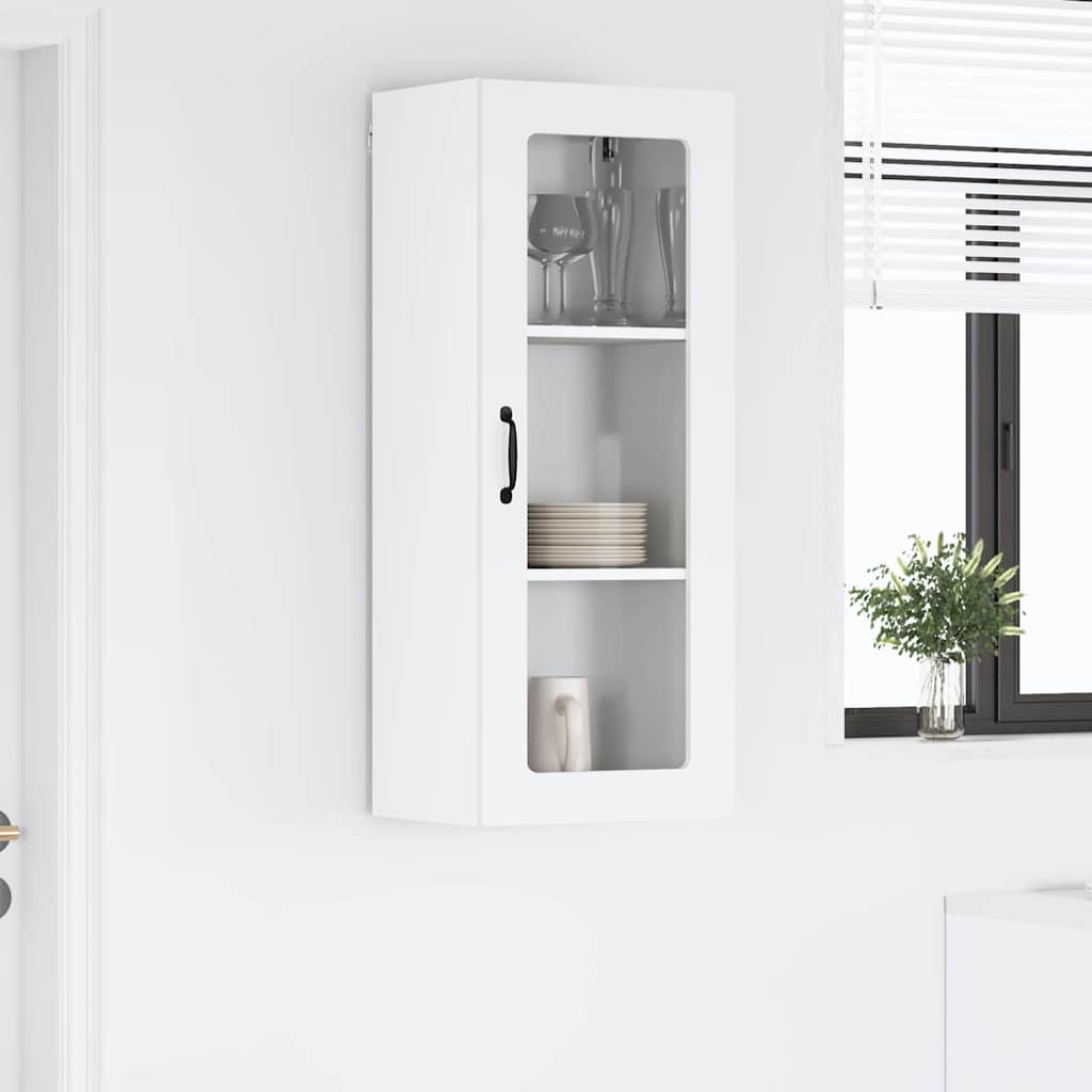 Kitchen Wall Cabinet White 40 x 31 x 100 cm Engineered Wood