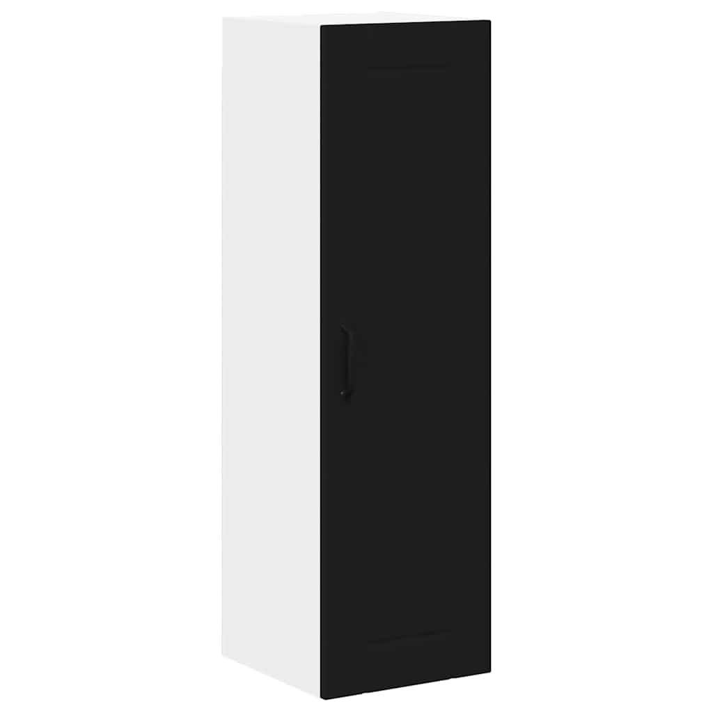 Kitchen Wall Cabinet Black 30 x 31 x 100 cm Engineered Wood
