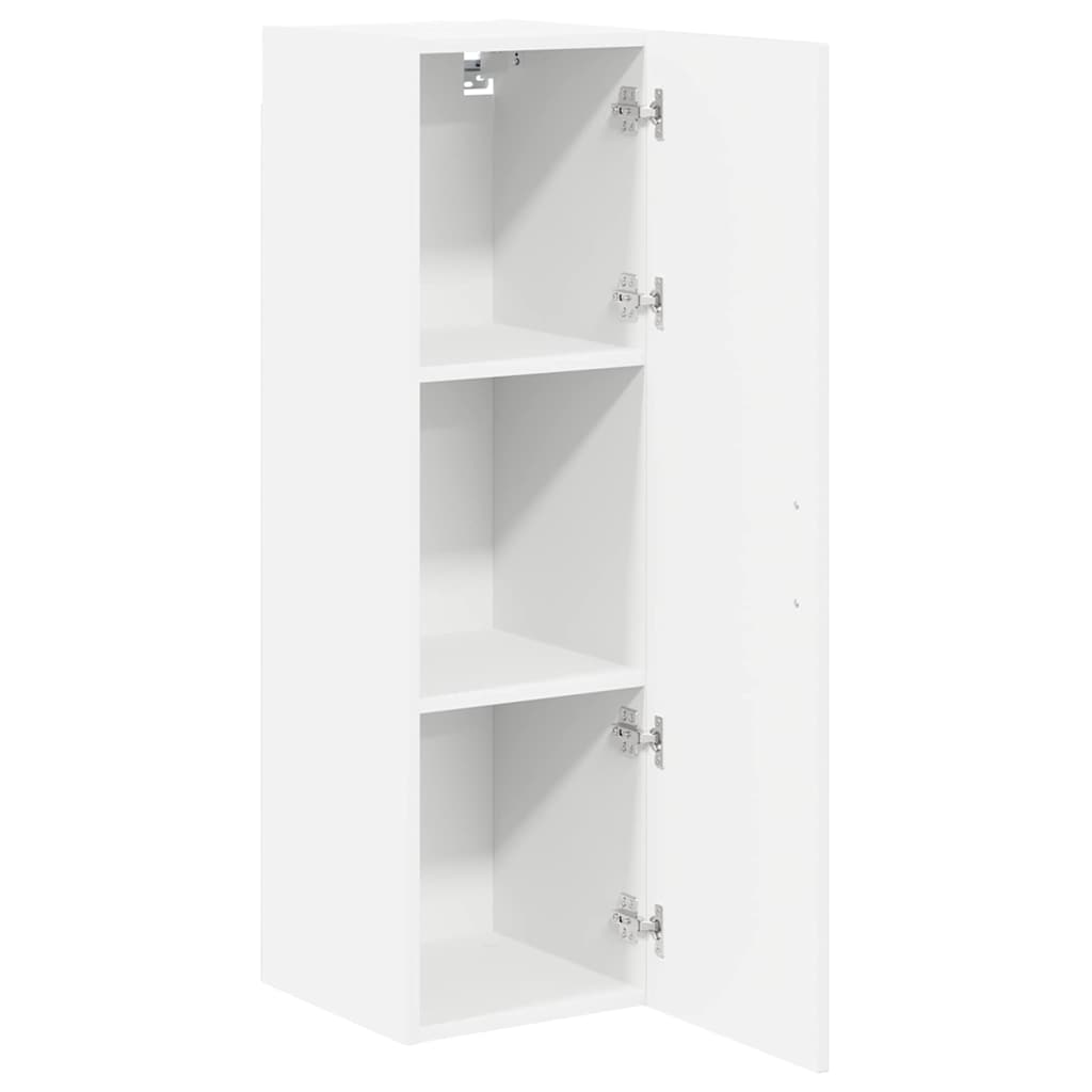 Kitchen Wall Cabinet High Gloss White 30 x 31 x 100 cm
