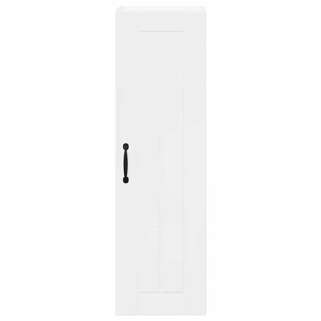 Kitchen Wall Cabinet High Gloss White 30 x 31 x 100 cm