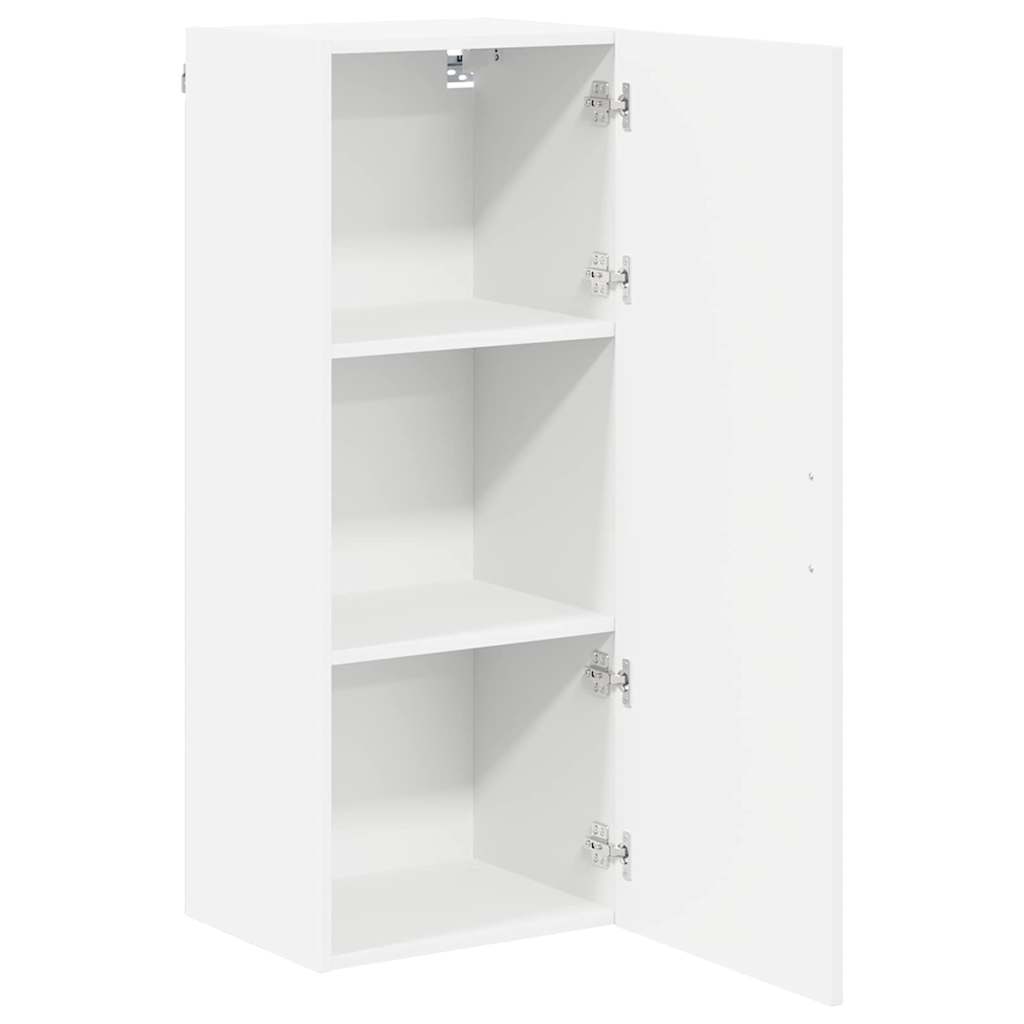 Wall Cabinet LUCCA White 40 x 31 x 100 cm Engineered Wood