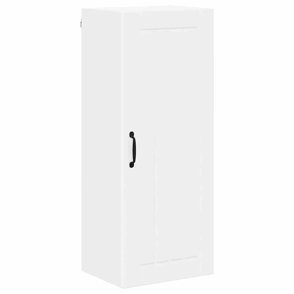 Kitchen Wall Cabinet High Gloss White 40 x 31 x 100 cm