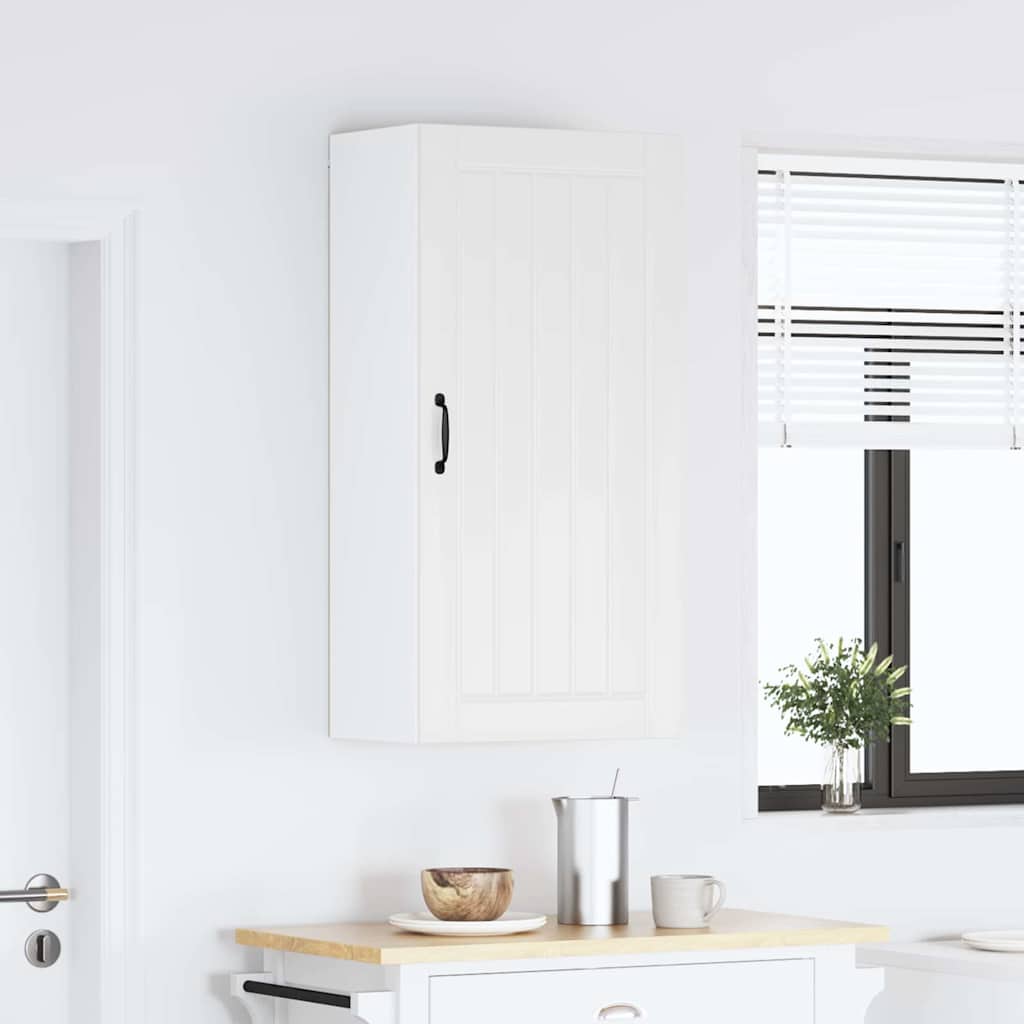 Kitchen Wall Cabinet High Gloss White 50 x 31 x 100 cm