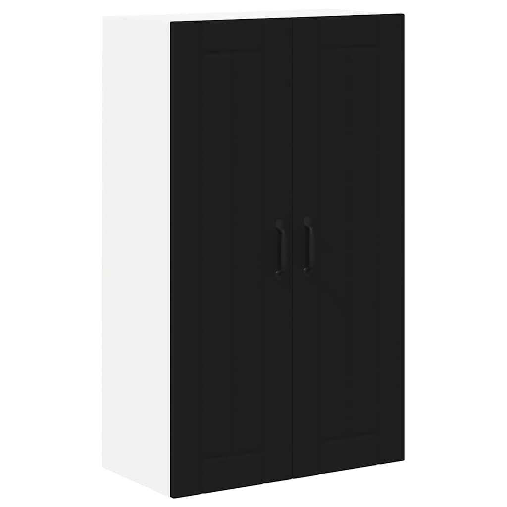 Kitchen Wall Cabinet Black 60 x 31 x 100 cm Engineered Wood