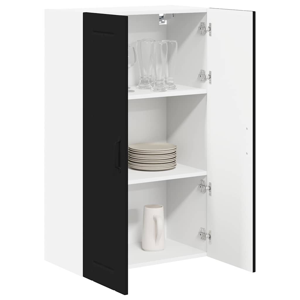 Kitchen Wall Cabinet Black 60 x 31 x 100 cm Engineered Wood