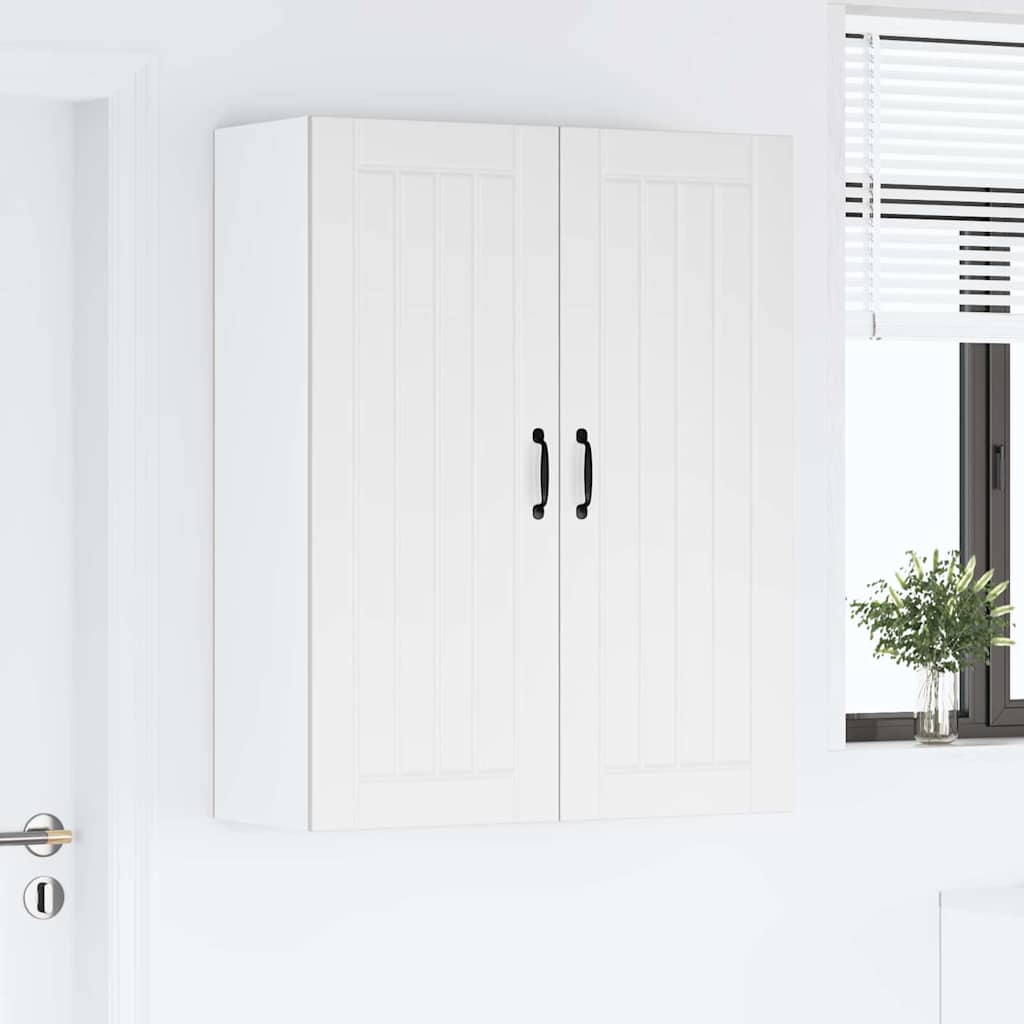 Kitchen Wall Cabinet White 80 x 31 x 100 cm Engineered Wood