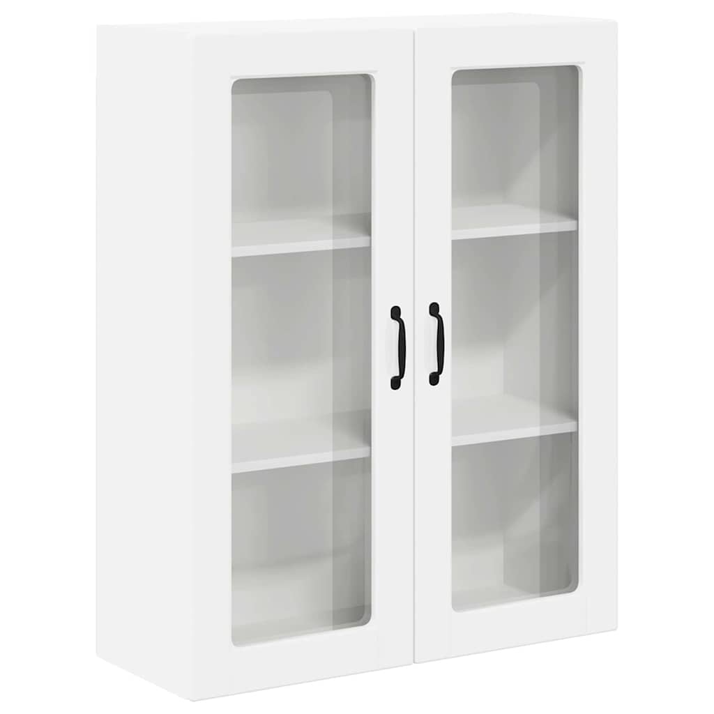 Kitchen Wall Cabinet High gloss white 80 x 31 x 100 cm
