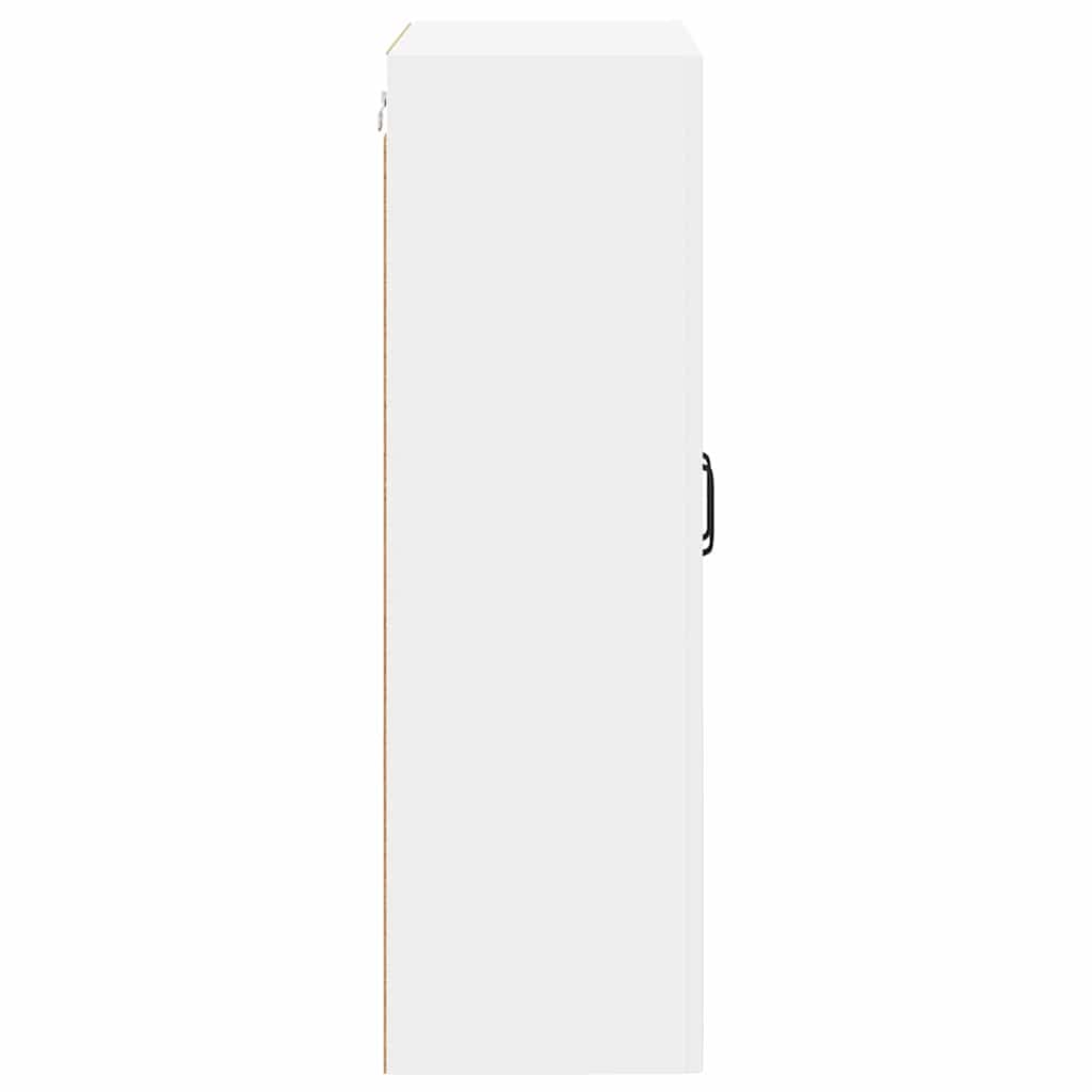 Wall Glass Cabinet LUCCA White 60 x 31 x 100 cm Engineered Wood