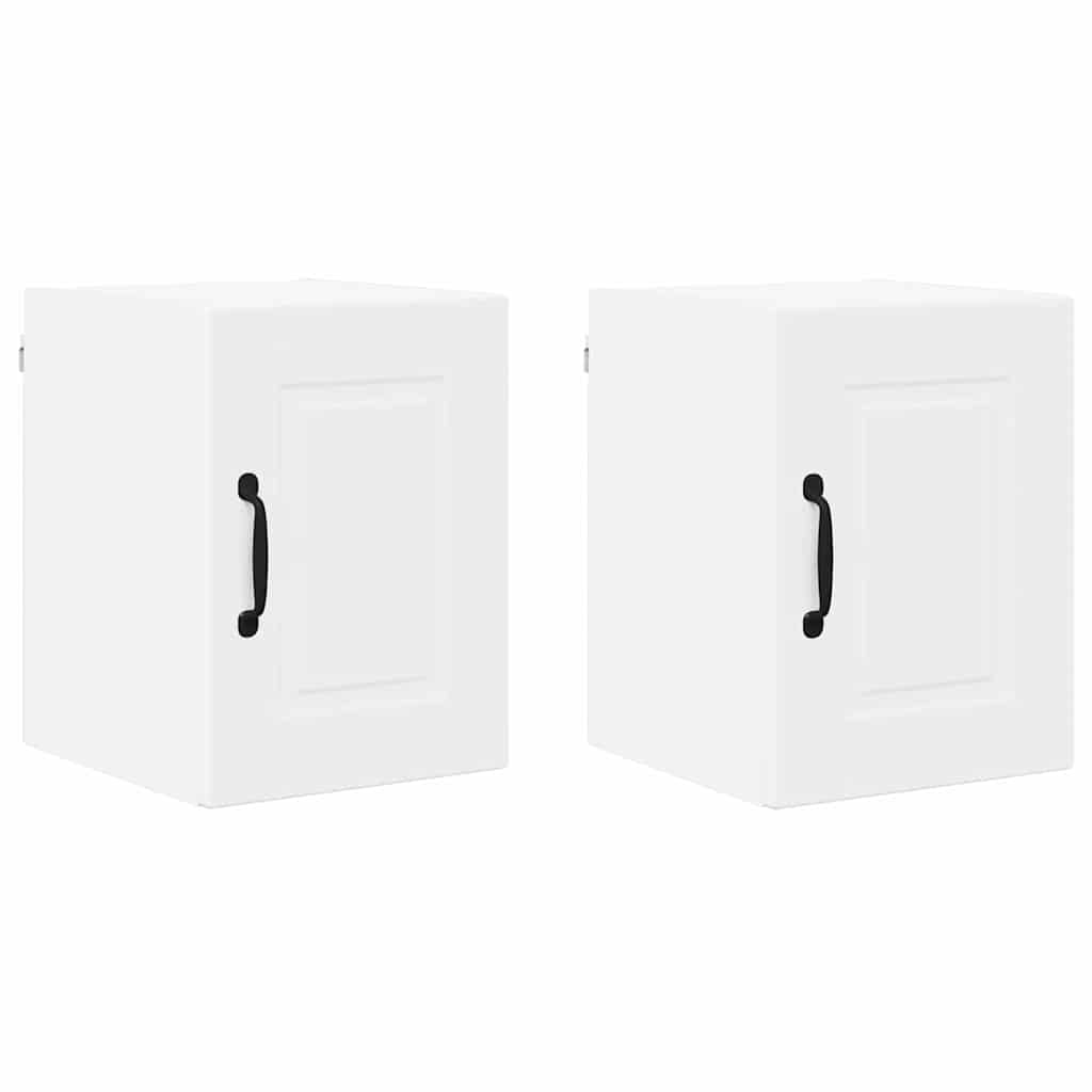 Kitchen Wall Cabinet with Shelf 2 pcs White 30 x 31 x 40 cm