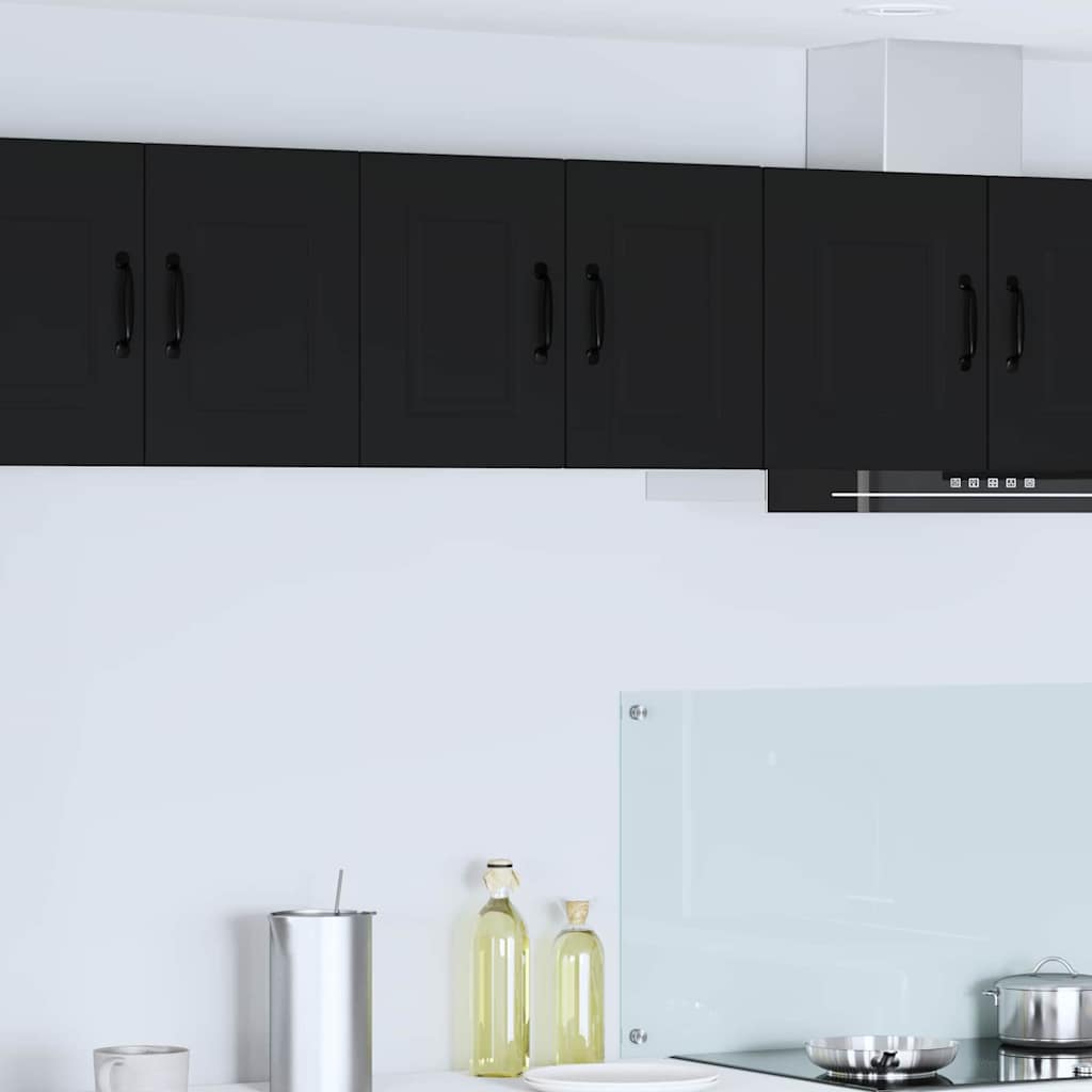 Kitchen Wall Cabinet Black 30 x 31 x 40 cm Engineered Wood