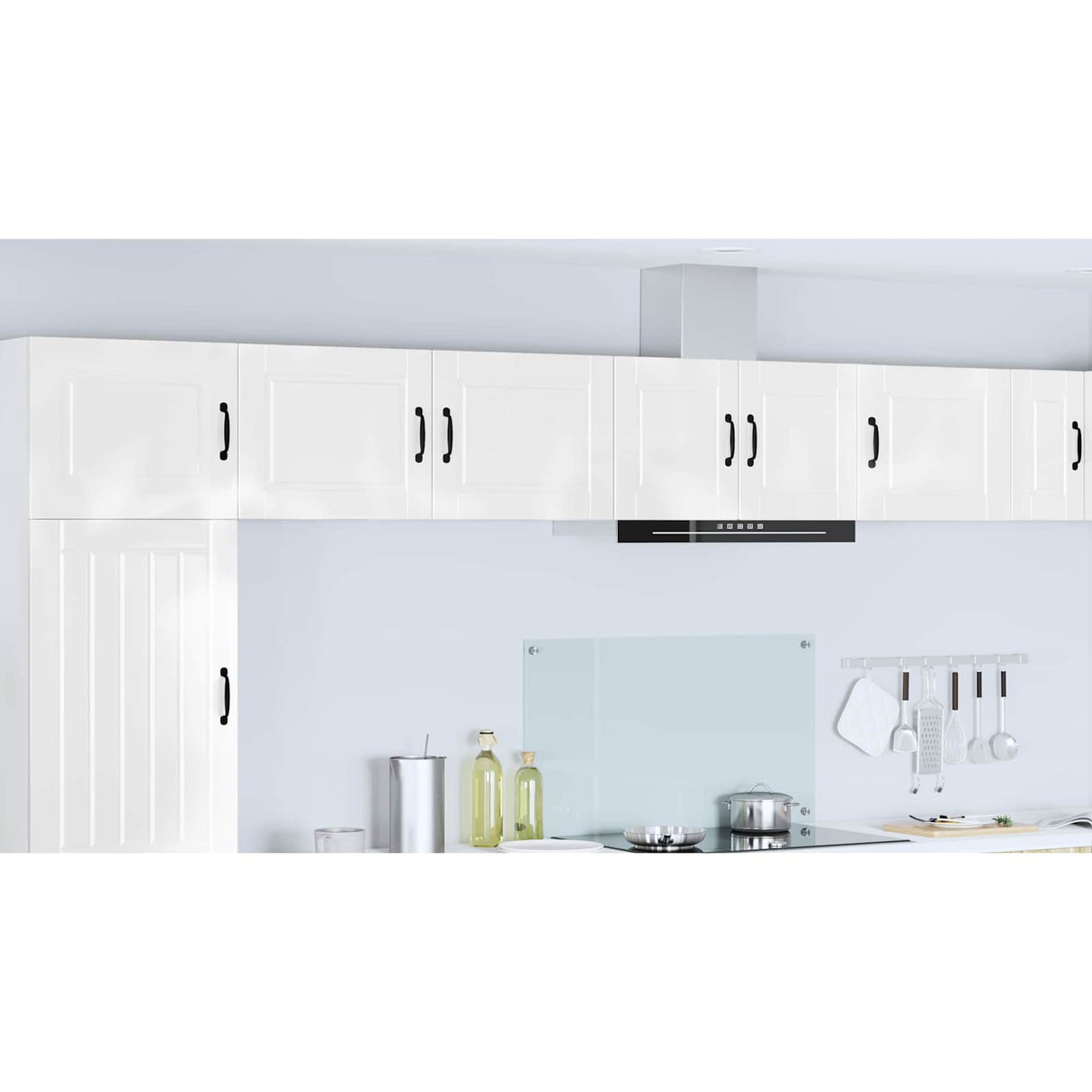 Wall Cabinet PORTO High Gloss White 50 x 31 x 40 cm