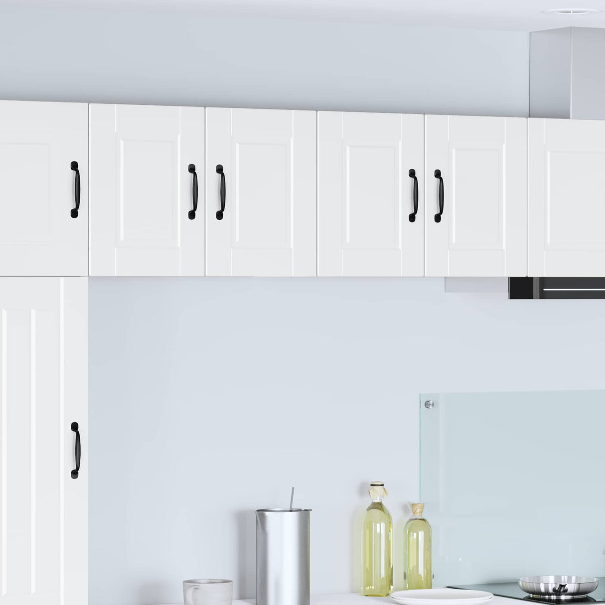 Wall Cabinet PORTO White 60 x 31 x 40 cm Engineered Wood