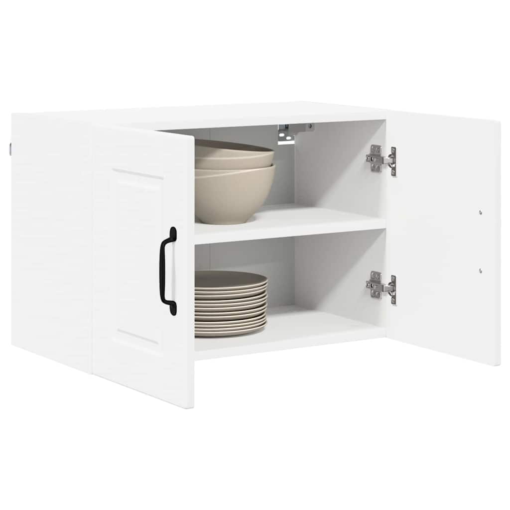 Kitchen Wall Cabinet with Shelf 2 pcs White 60 x 31 x 40 cm
