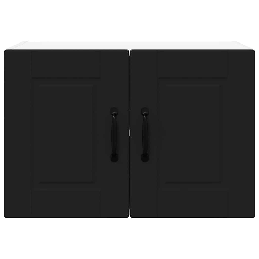 Kitchen Wall Cabinet Black 60 x 31 x 40 cm Engineered Wood