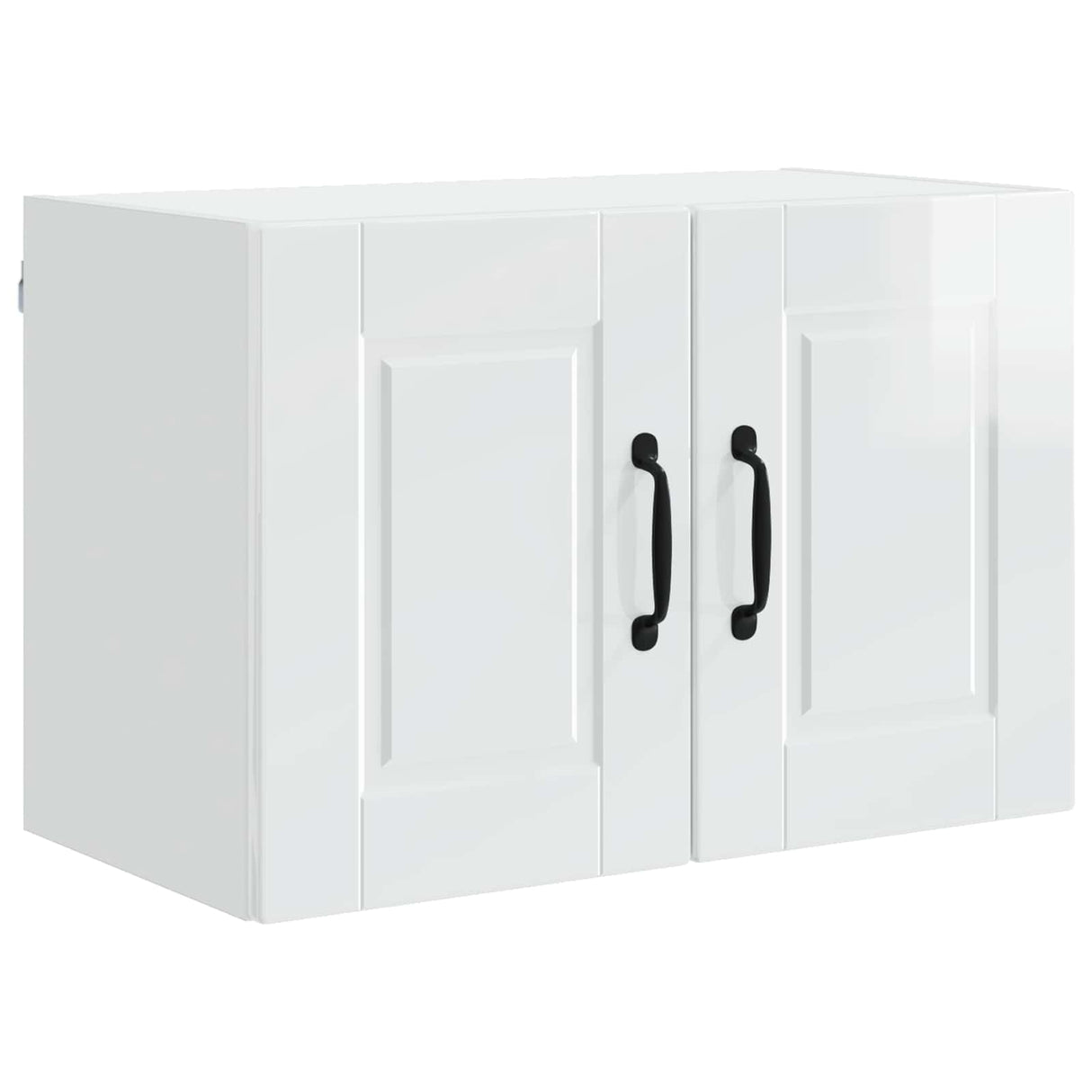 Wall Cabinet PORTO 2 pcs High Gloss White 60 x 31 x 40 cm