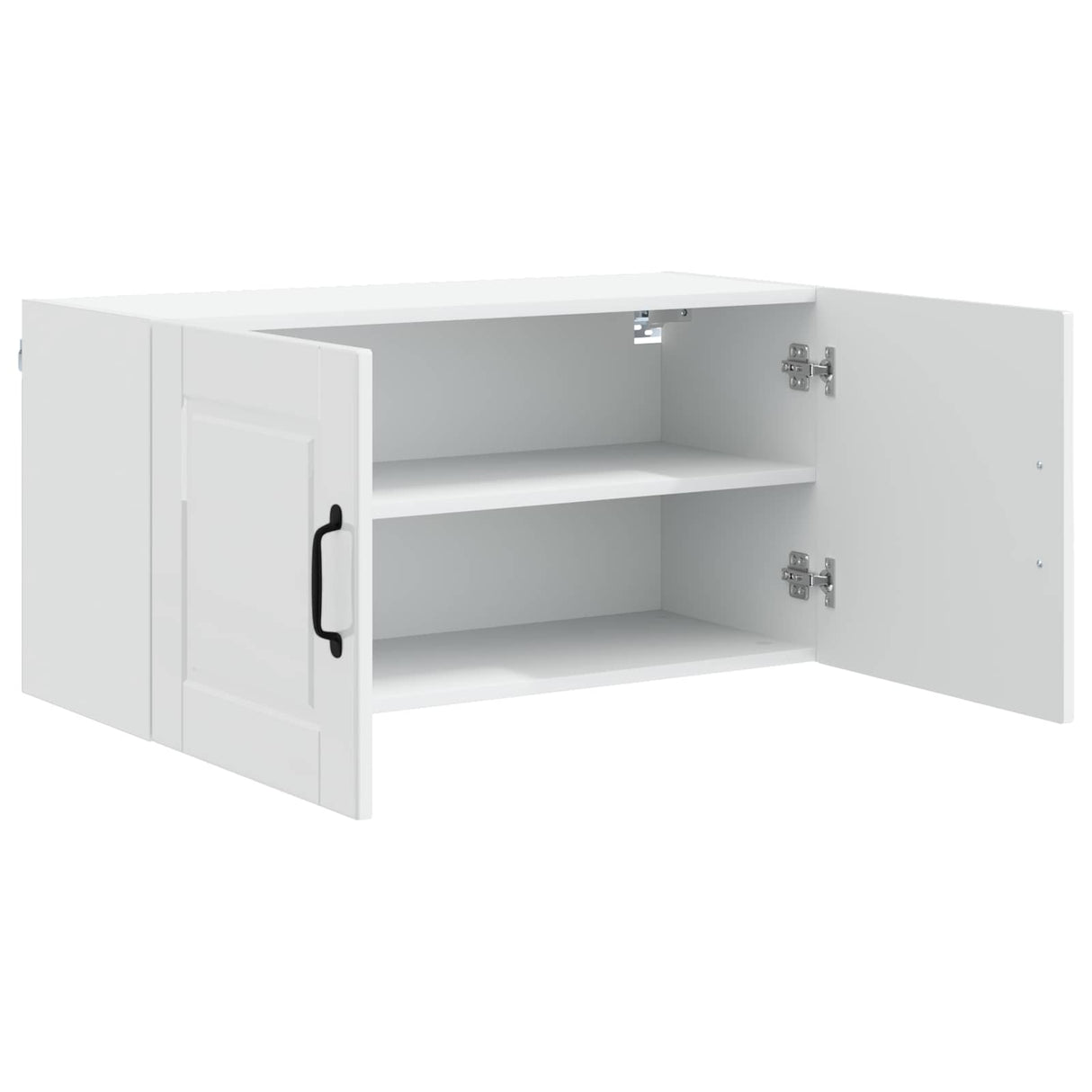 Wall Cabinet PORTO High Gloss White 80 x 31 x 40 cm