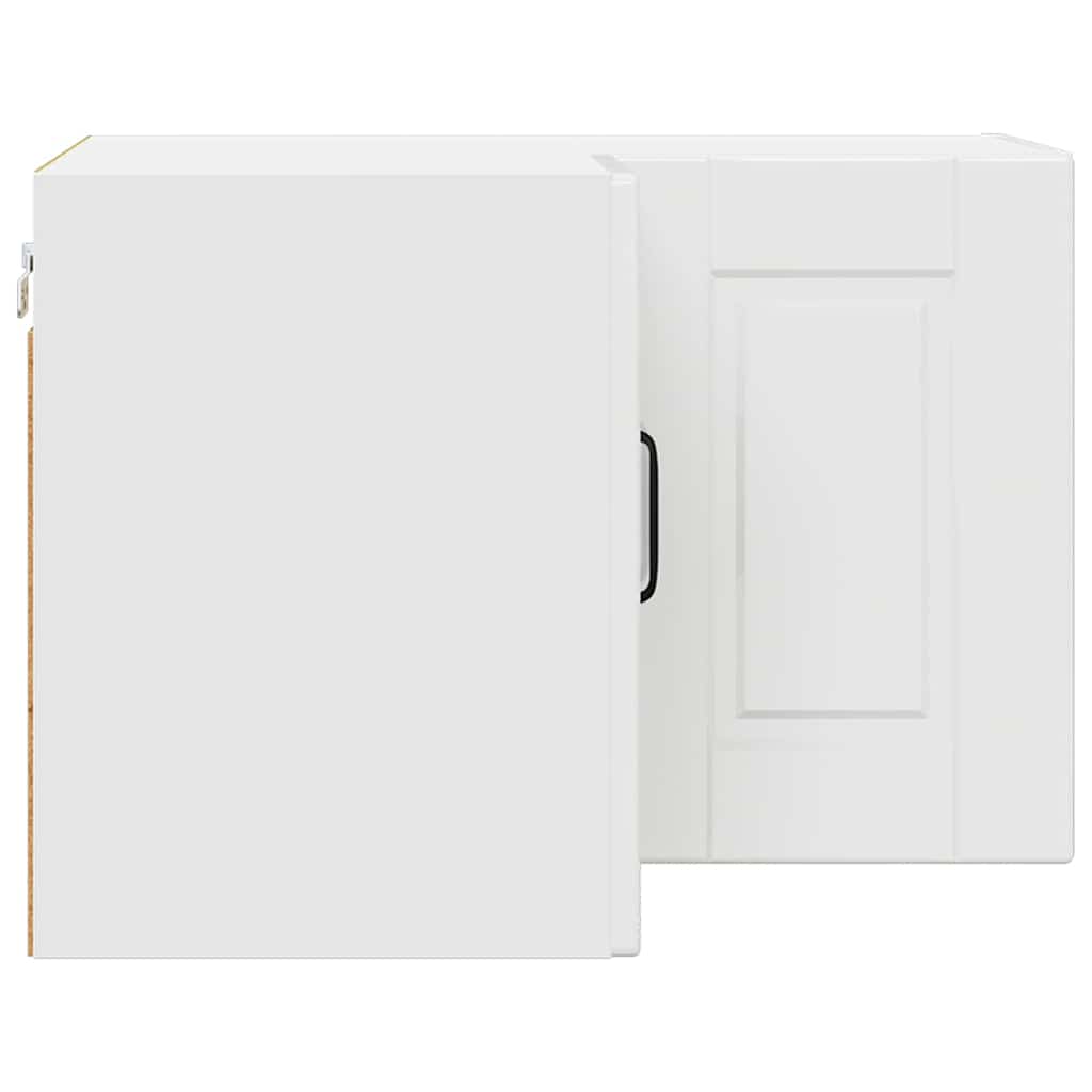 Kitchen Wall Cabinet with Door High Gloss White 57 x 57 x 40 cm