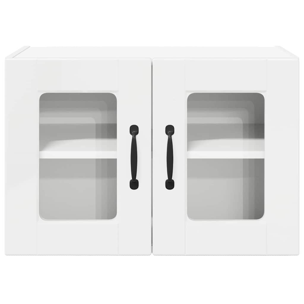 Kitchen Wall Cabinet 2 pcs High Gloss White 60 x 31 x 40 cm