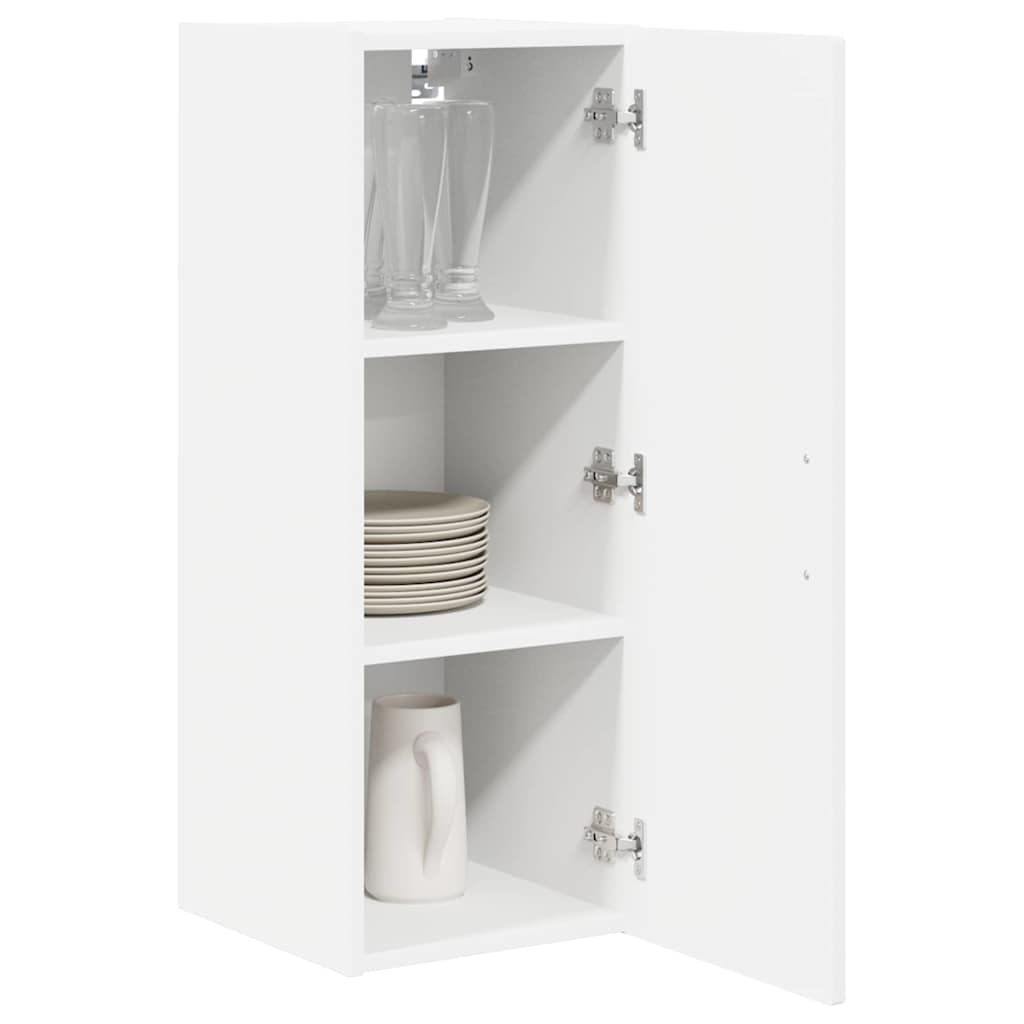 Wall Cabinet PORTO 2 pcs White 30 x 31 x 80 cm Engineered Wood