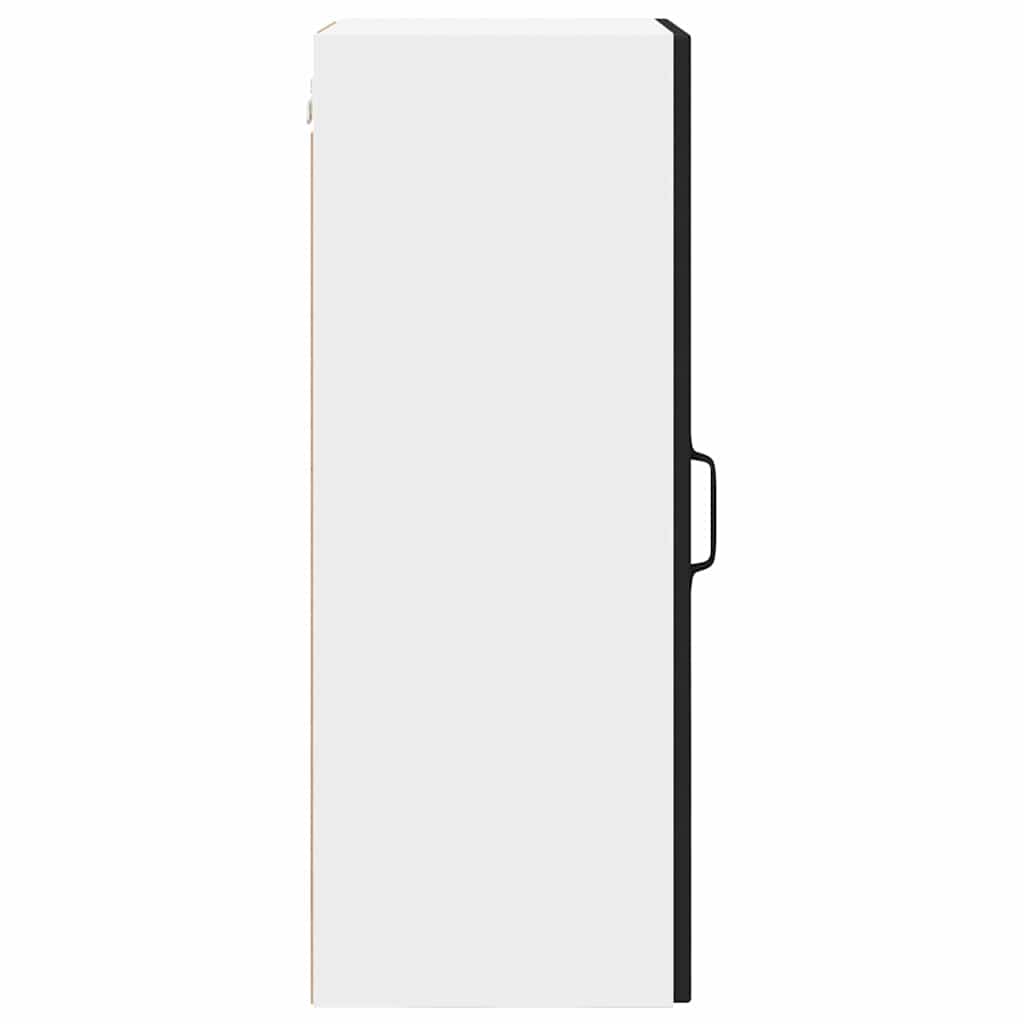 Kitchen Wall Cabinet Black 40 x 31 x 80 cm Engineered Wood