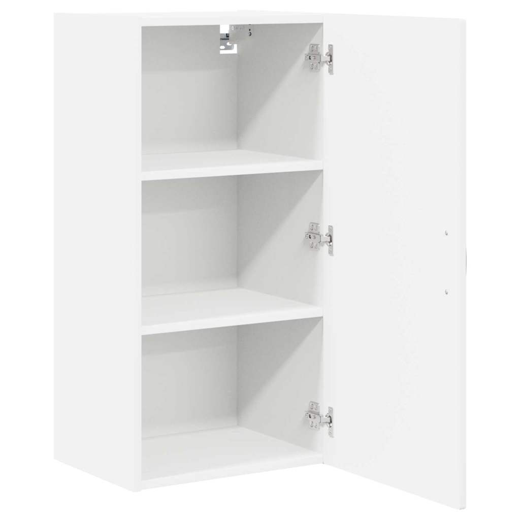 Kitchen Wall Cabinet with Door High Gloss White 40 x 31 x 80 cm