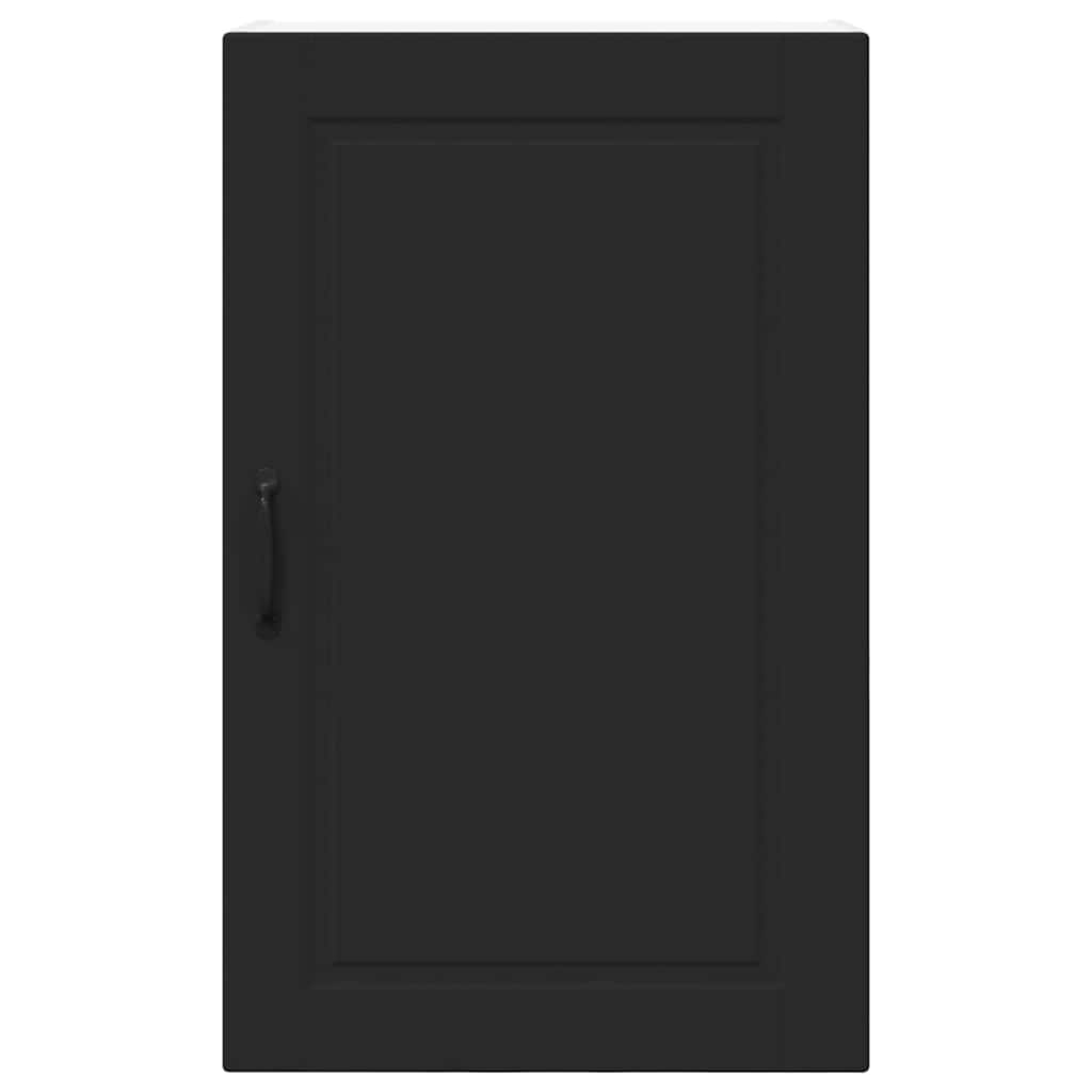 Kitchen Wall Cabinet Black 50 x 31 x 80 cm Engineered Wood