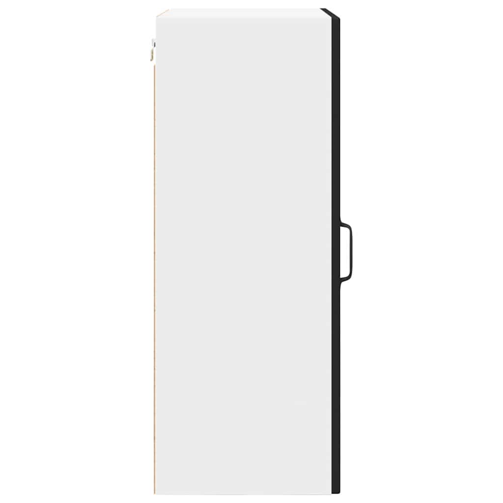 Kitchen Wall Cabinet Black 50 x 31 x 80 cm Engineered Wood