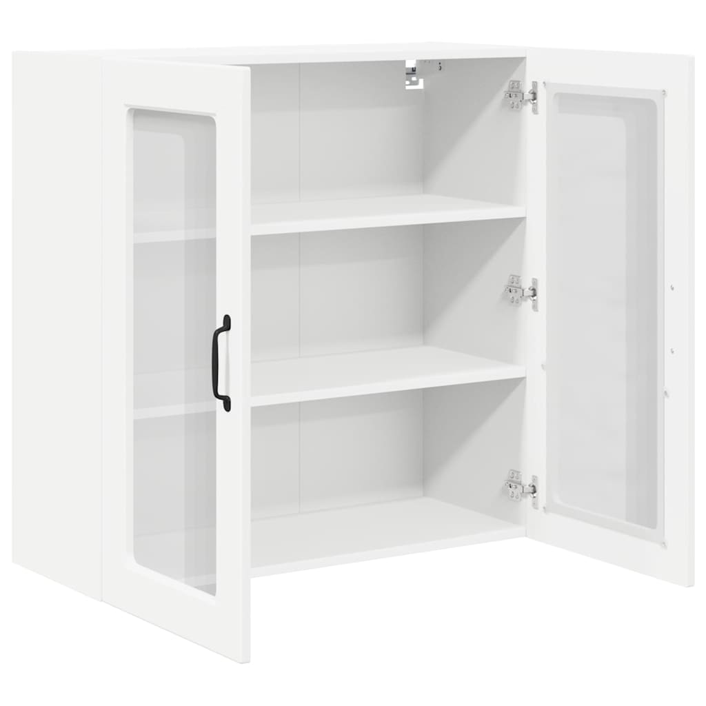 Kitchen Wall Cabinet White 80 x 31 x 80 cm Engineered Wood