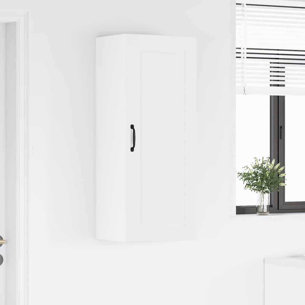 Kitchen Wall Cabinet White 40 x 31 x 100 cm Engineered Wood