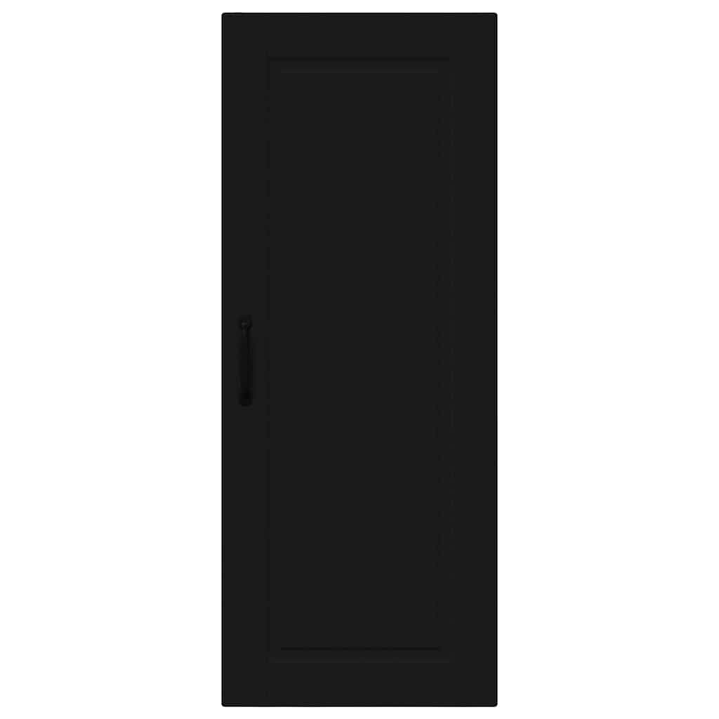 Kitchen Wall Cabinet Black 40 x 31 x 100 cm Engineered Wood