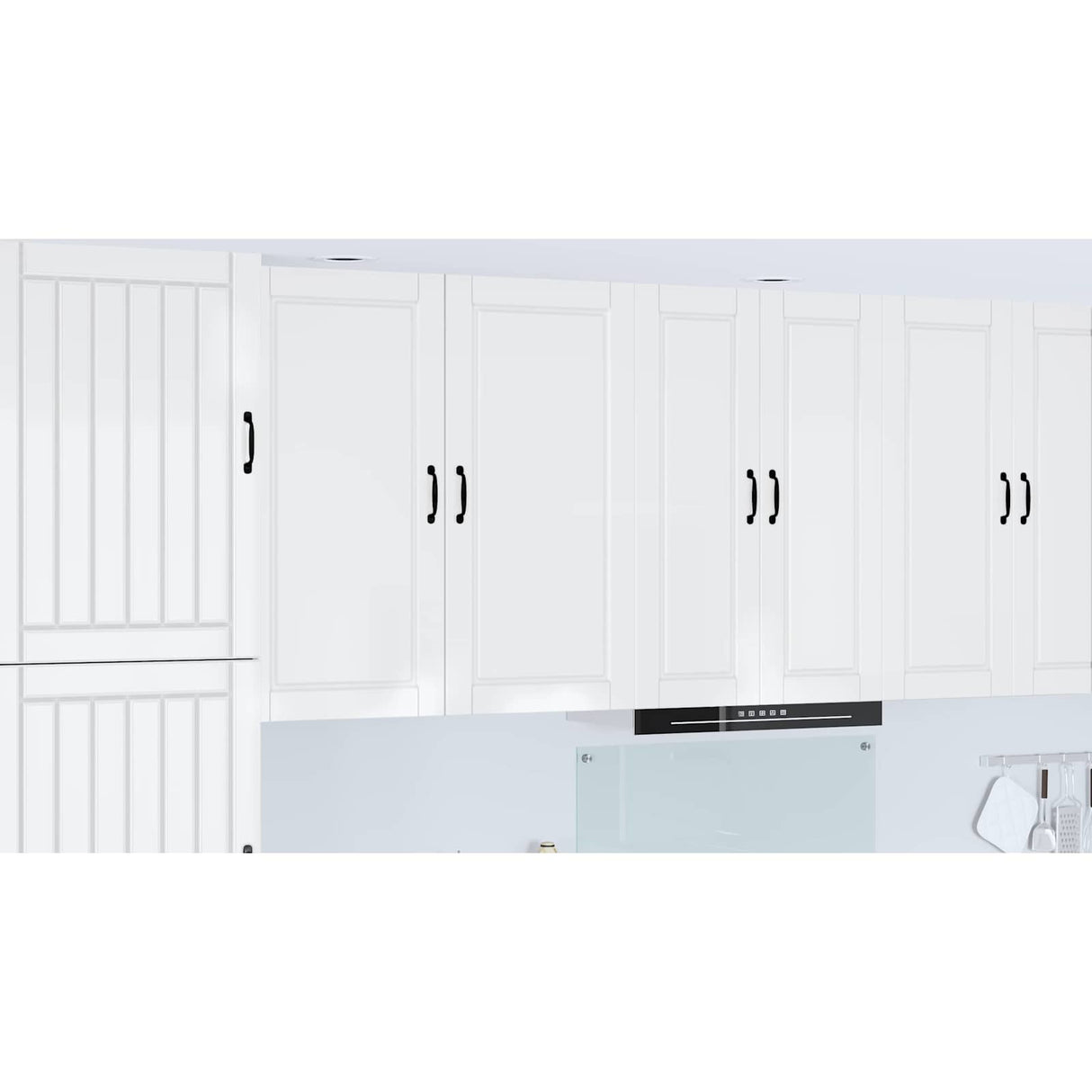 Wall Cabinet PORTO High Gloss White 50 x 31 x 100 cm