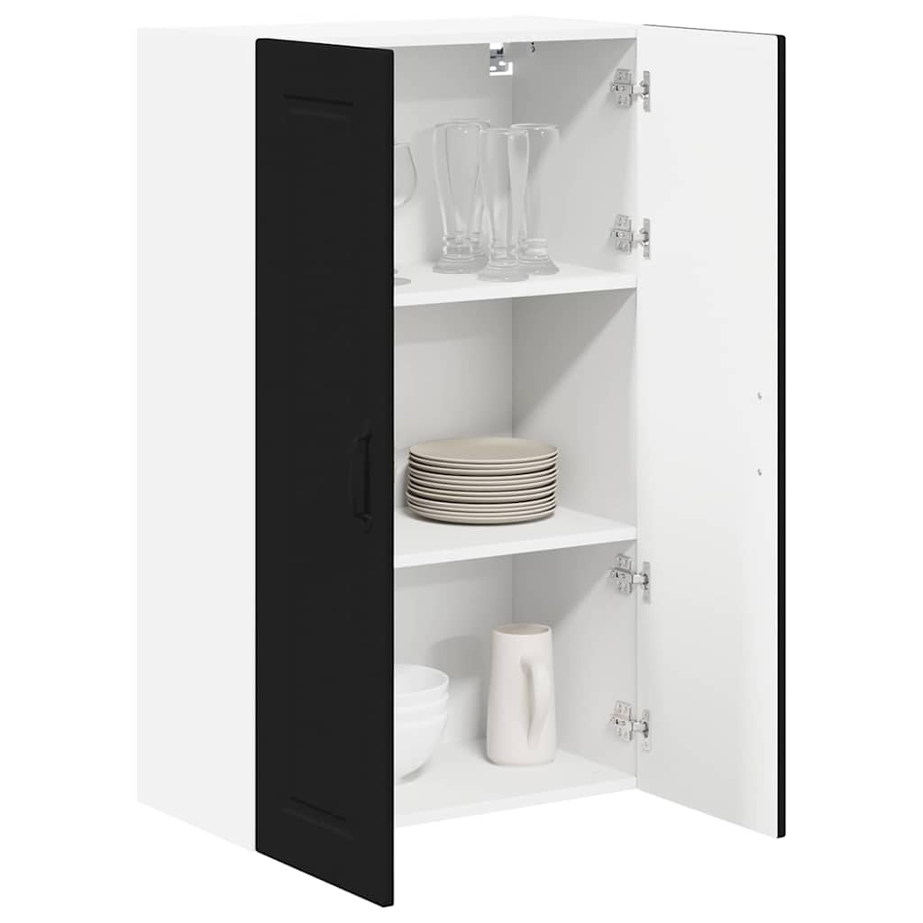 Kitchen Wall Cabinet Black 60 x 31 x 100 cm Engineered Wood