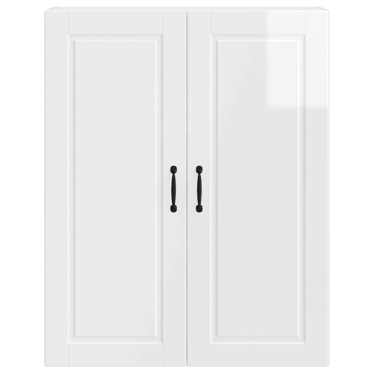 Wall Cabinet PORTO High Gloss White 80 x 31 x 100 cm