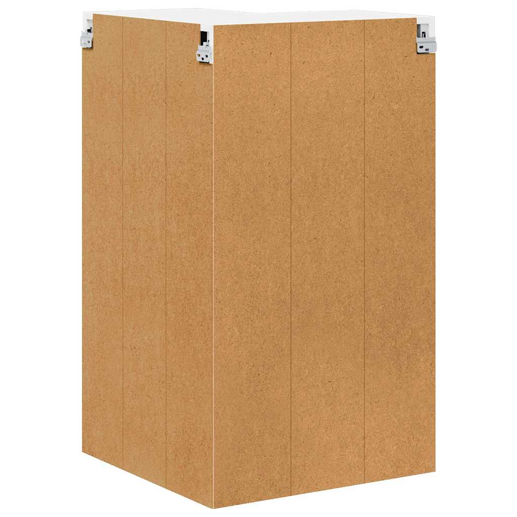 Wall Corner Cabinet PORTO White 57 x 57 x 100 cm