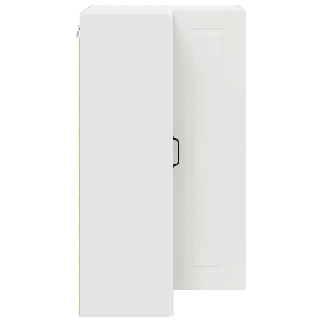 Kitchen Wall Cabinet White 57 x 57 x 100 cm Engineered Wood