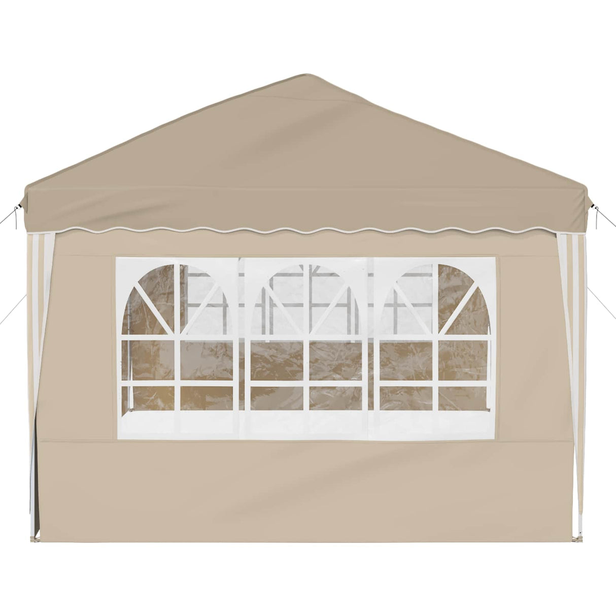 Pop-up Party Tent 575 x 289 x 245 cm Cream