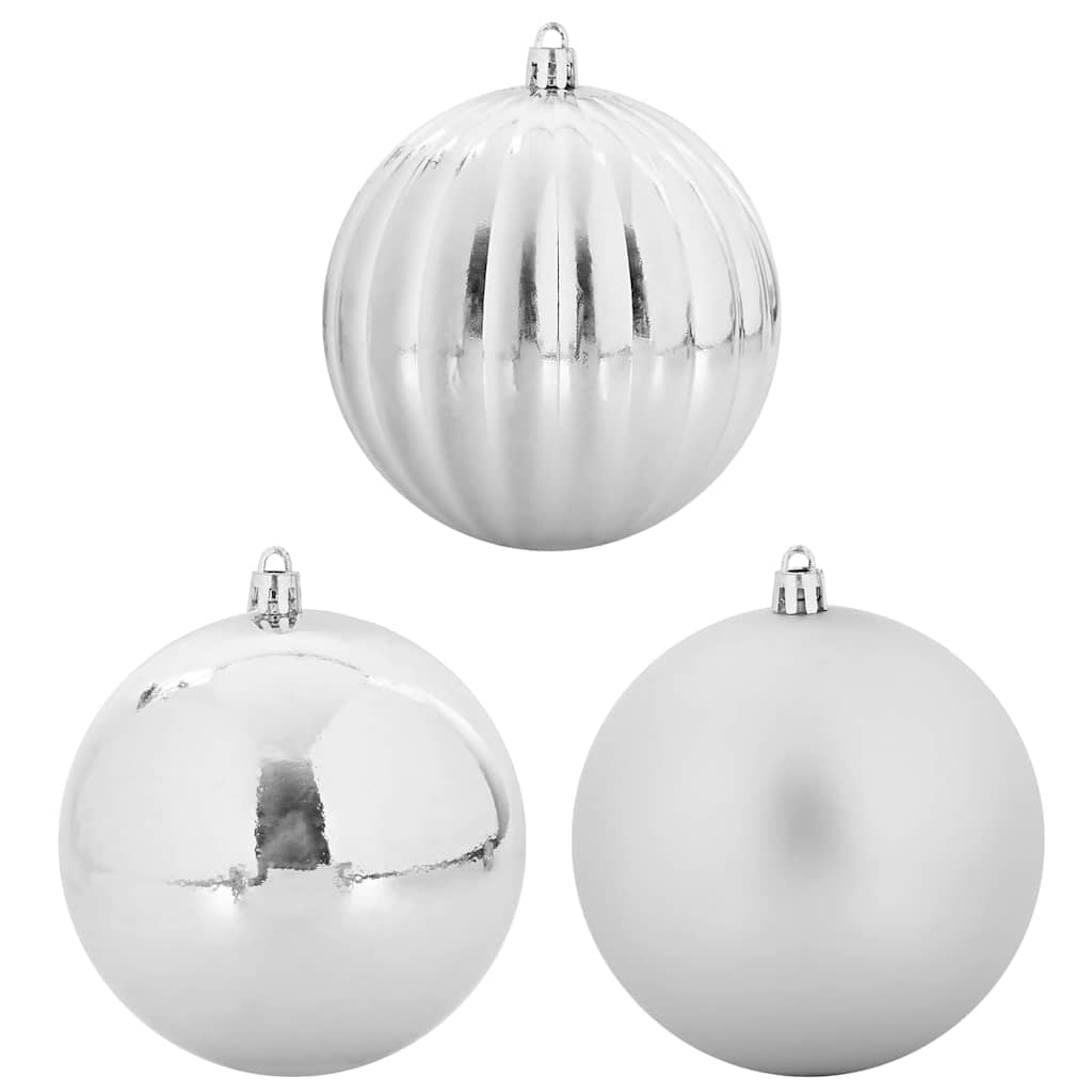 Christmas Bauble Set Other 3 pcs Silver Ø 25 cm XXL