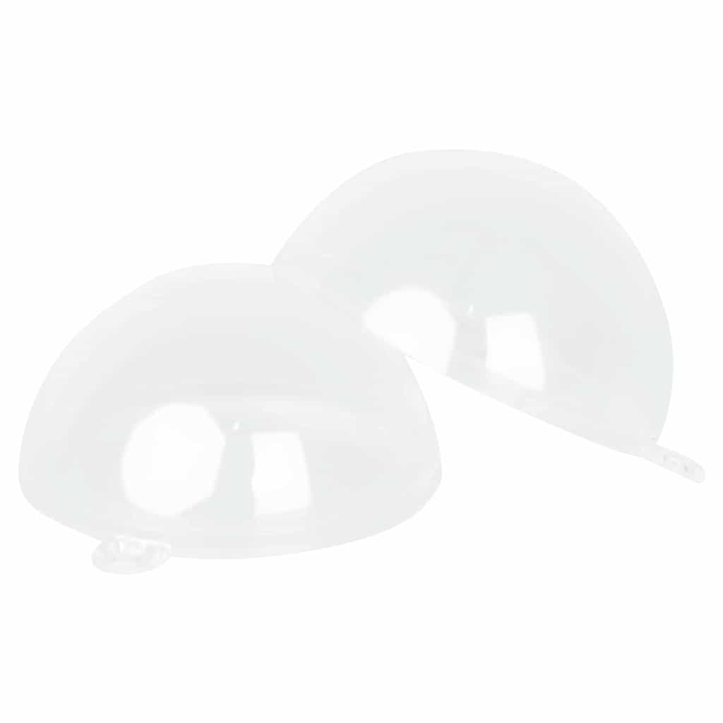 Christmas Bauble Set 25 pcs Transparent Ø 10 cm