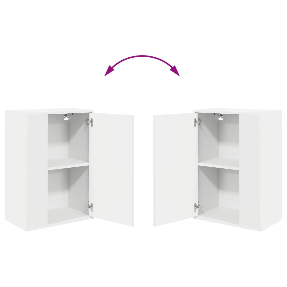 TV Cabinet Set White Engineered wood
