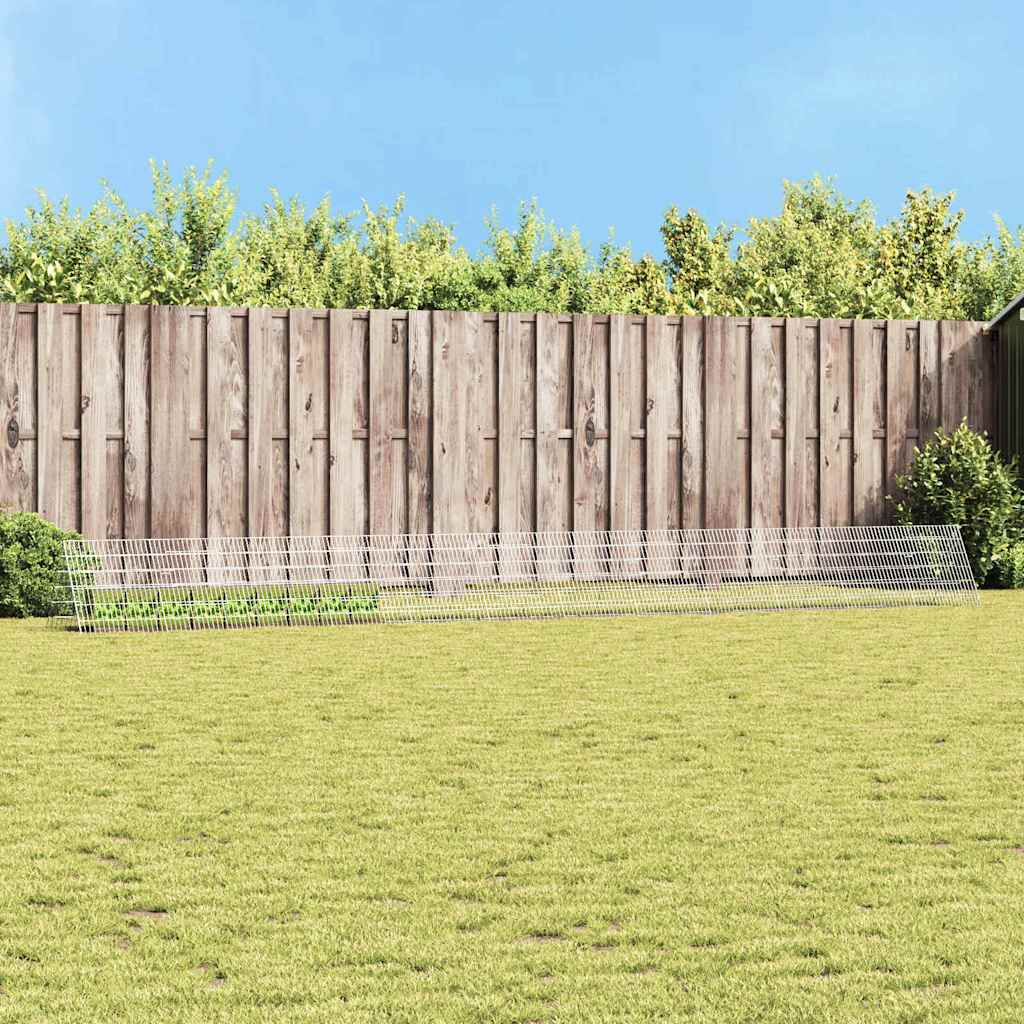 Rabbit Cage Silver 650 x 55 x 55 cm Galvanised Steel