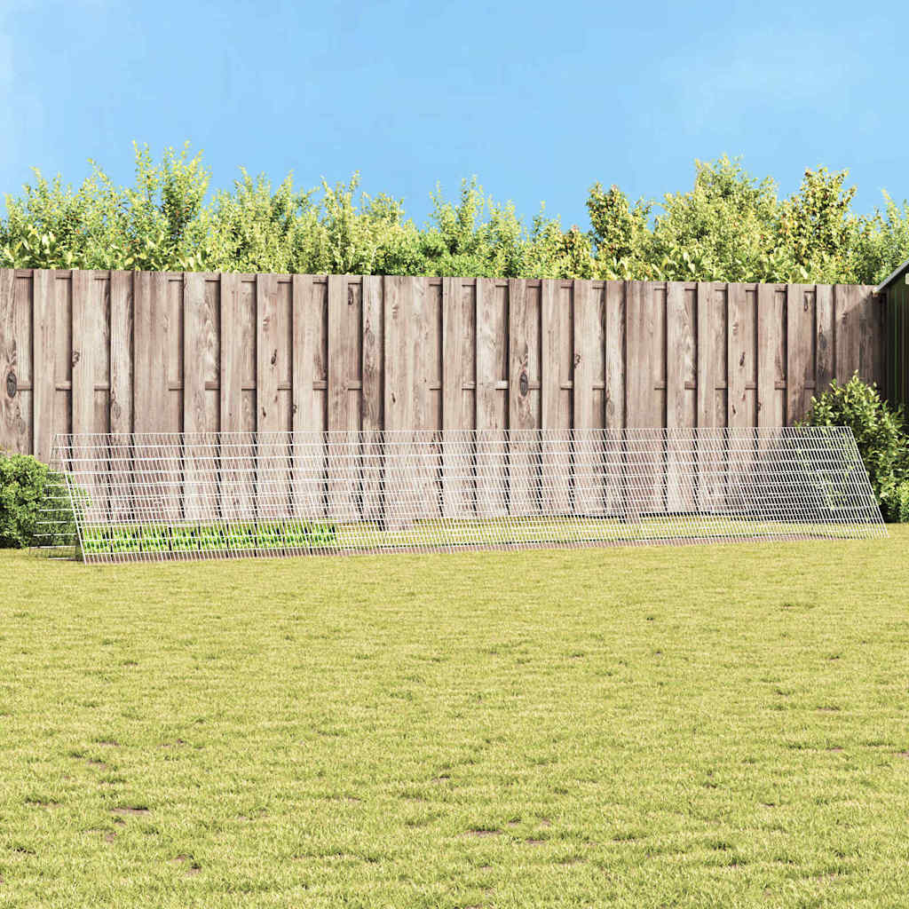 Rabbit Cage Silver 215 x 100 x 85 cm Galvanised Steel