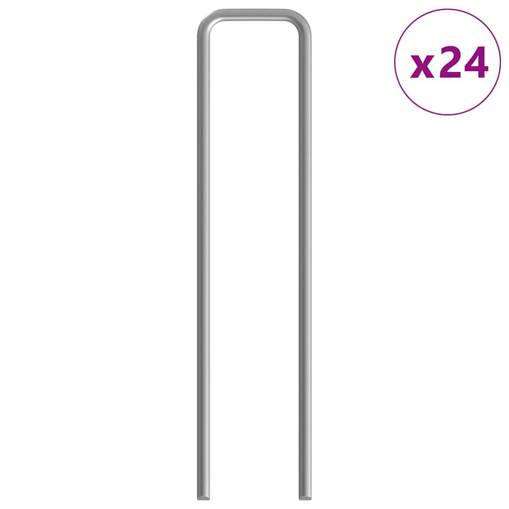 Rabbit Cage Silver 400 x 78 x 78 cm Galvanised Steel