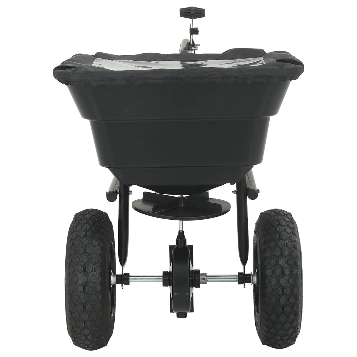 Spreader Black 53 x 108 x 74 cm PVC and Steel