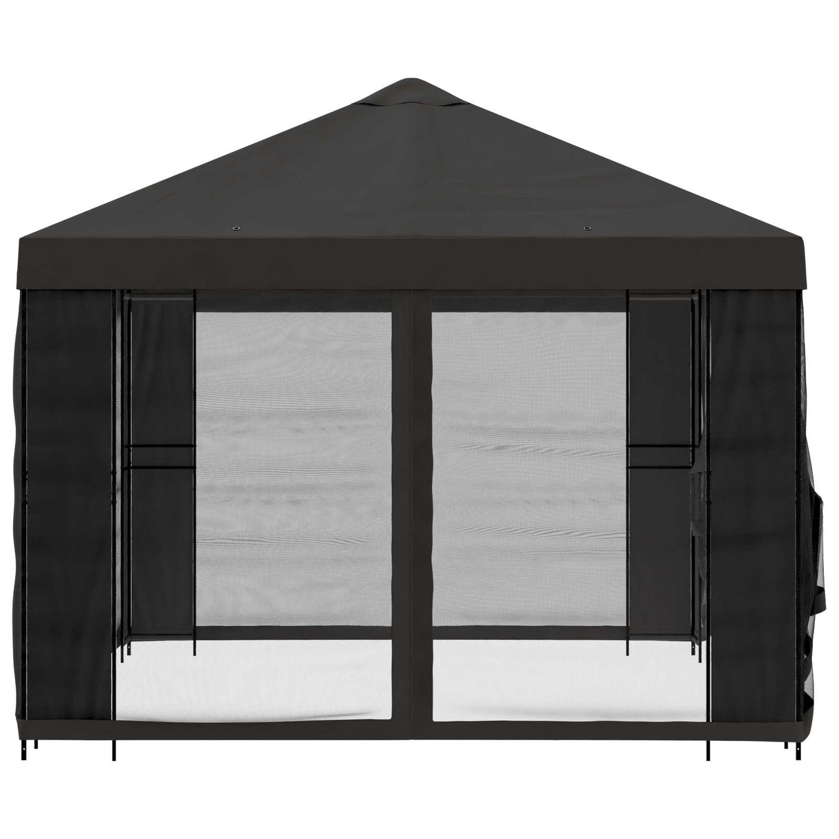 Garden Gazebo with Sidewalls 4 x 3 m Anthracite