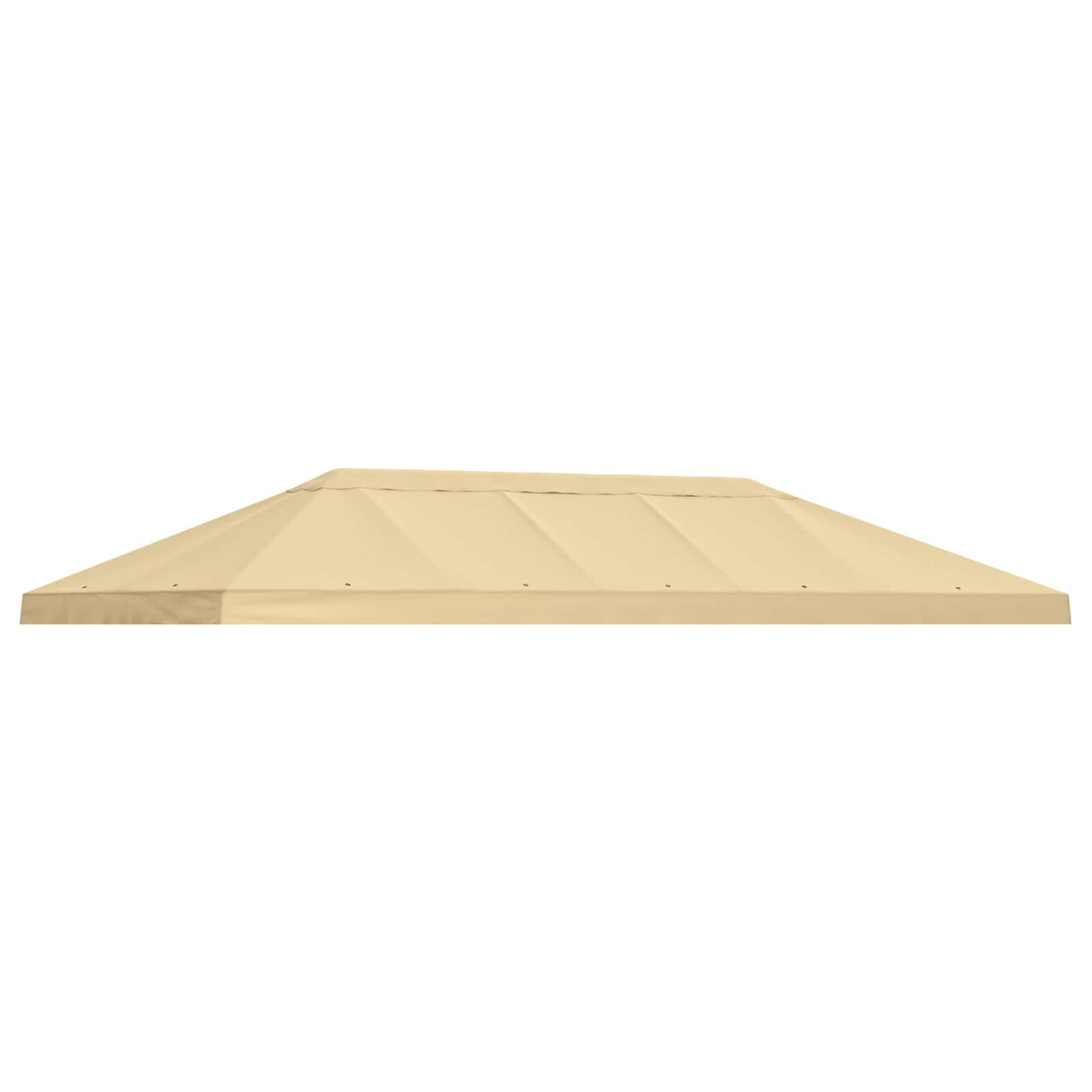 Gazebo Canopy Cover 6 x 3 m Cream Polyester 190 gsm